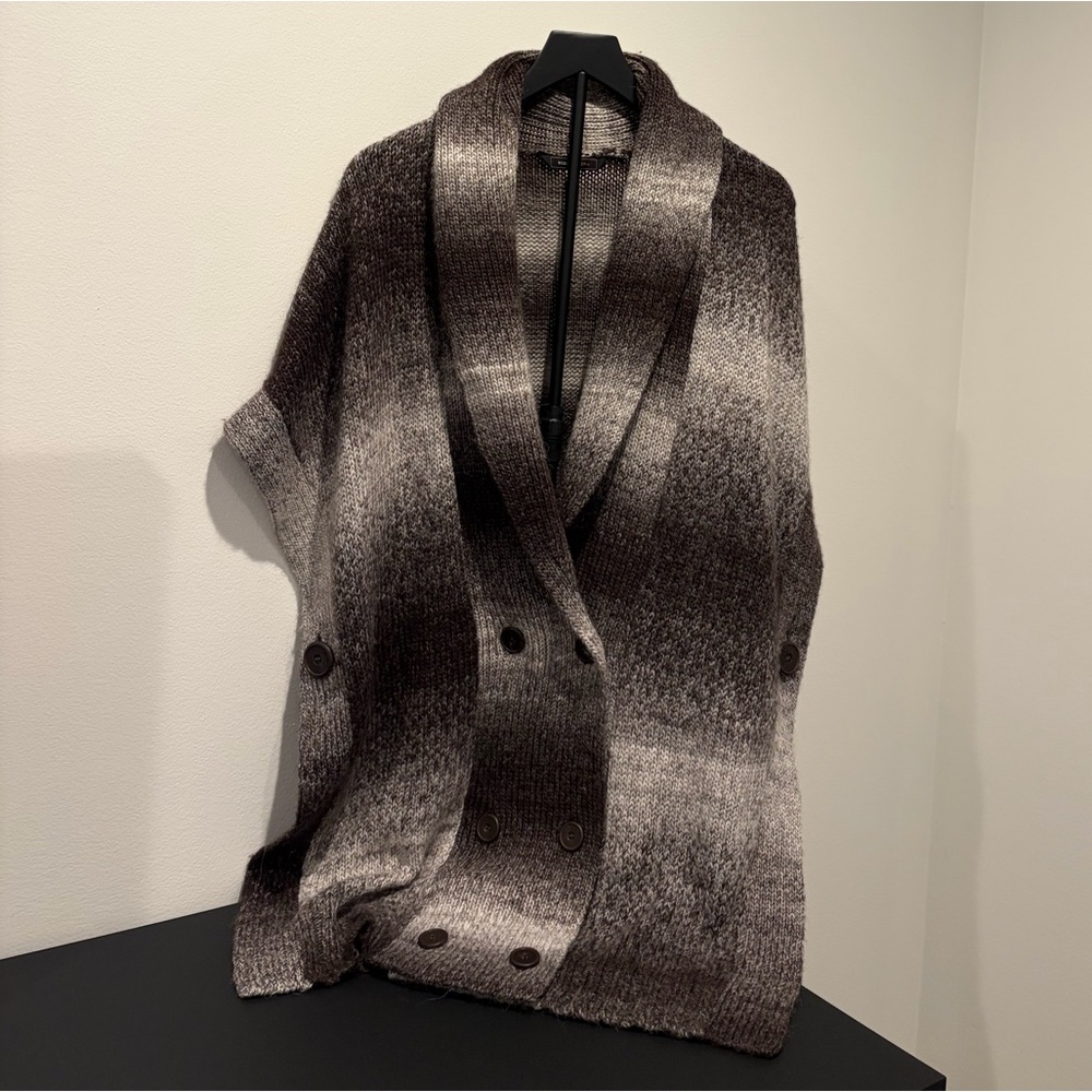 BCBGMaxAzria Ombre Brown Sweater